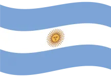 Bandera peso argentino