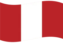 Bandera sol peruano