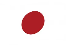 Bandera yen japonés